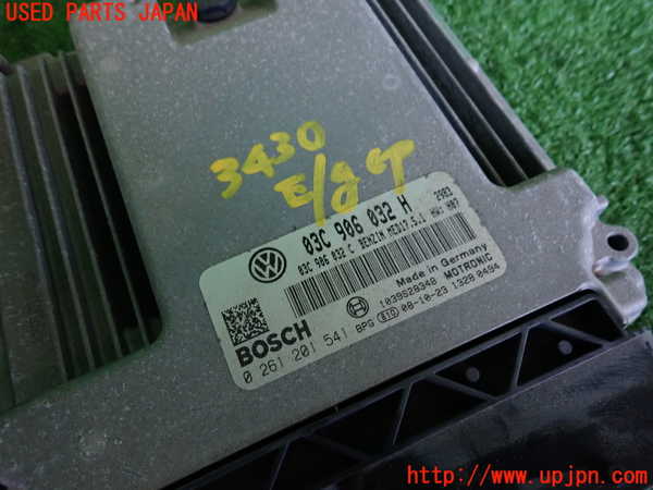 2UPJ-9234306110]VW ゴルフ トゥーラン(1TBLG)エンジンコンピューター 中古_2