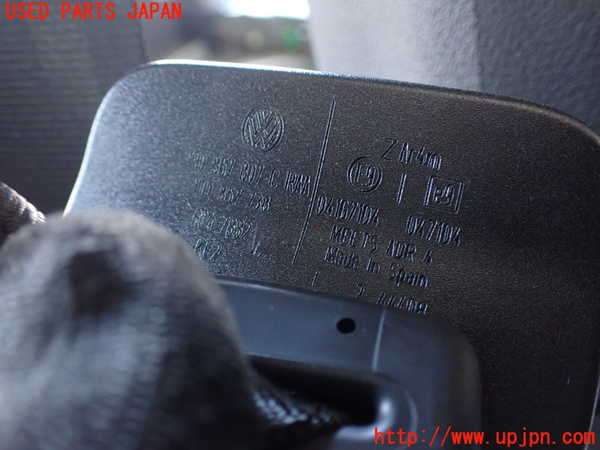 2UPJ-9234307135]VW ゴルフ トゥーラン(1TBLG)真中2列目シートベルト 中古_3