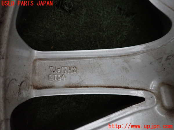 2UPJ-9234309039]VW ゴルフ トゥーラン(1TBLG)タイヤ　ホイール　1本④ 225/45ZR17 中古_5