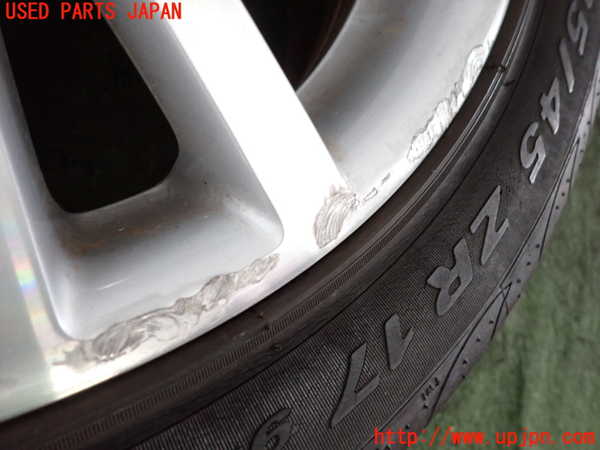 2UPJ-9234309037]VW ゴルフ トゥーラン(1TBLG)タイヤ　ホイール　1本② 225/45ZR17 中古_2