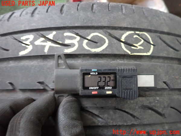 2UPJ-9234309037]VW ゴルフ トゥーラン(1TBLG)タイヤ　ホイール　1本② 225/45ZR17 中古_3