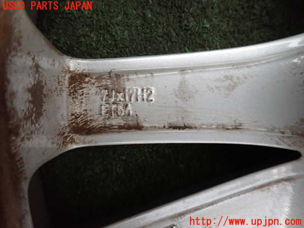 2UPJ-9234309037]VW ゴルフ トゥーラン(1TBLG)タイヤ　ホイール　1本② 225/45ZR17 中古_5