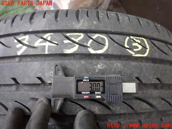 2UPJ-9234309038]VW ゴルフ トゥーラン(1TBLG)タイヤ　ホイール　1本③ 225/45ZR17 中古_3