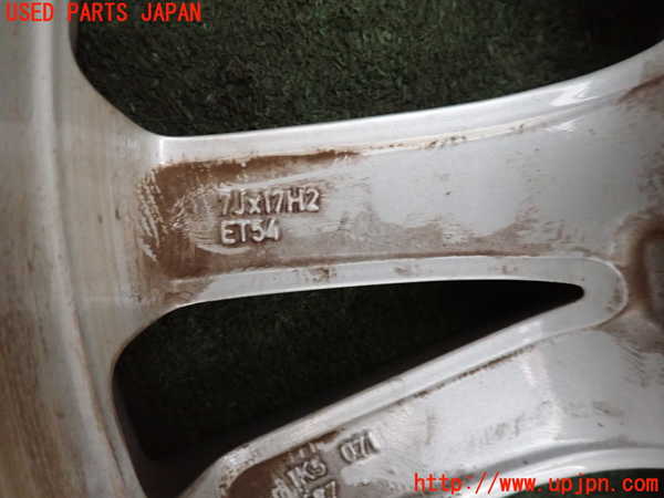 2UPJ-9234309038]VW ゴルフ トゥーラン(1TBLG)タイヤ　ホイール　1本③ 225/45ZR17 中古_5