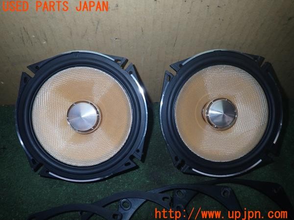 3UPJ=9234320535]ランドクルーザー VXリミテッド(FZJ80G)中期 KENWOOD ケンウッド KFC-XS1703 スピーカー① セパレート 17cm ツイーター 中古_2