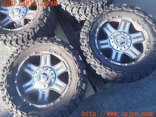 3UPJ=9234320908]ランドクルーザー VXリミテッド(FZJ80G)中期 DIABLO ディアブロ タイヤホイール 20×9J -10 PCD139.7 6穴 4本 中古_2