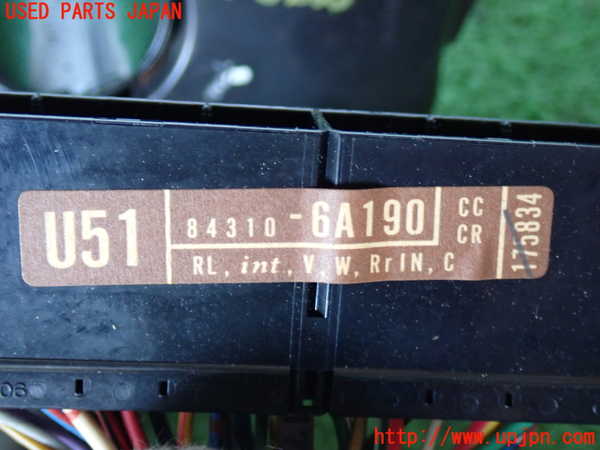 2UPJ-9234326720]ランクル80系(FZJ80G)コンビネーションスイッチ 中古_5