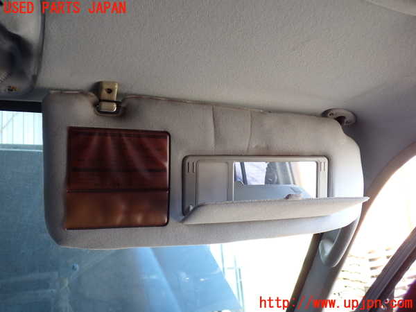 2UPJ-9234327625]ランクル80系(FZJ80G)室内サンバイザー右側 ジャンク_4