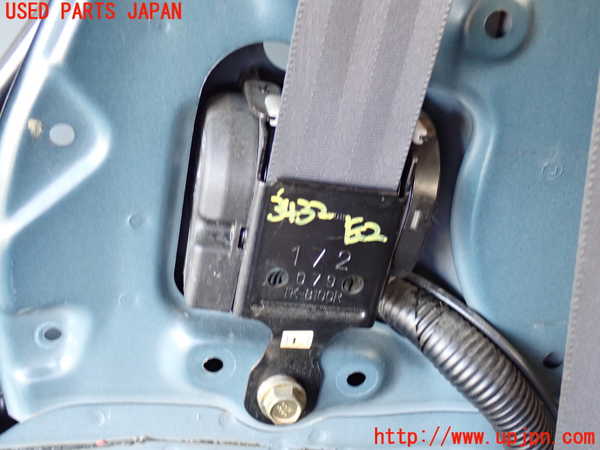 2UPJ-9234327185]ランクル80系(FZJ80G)左2列目シートベルト 中古_2