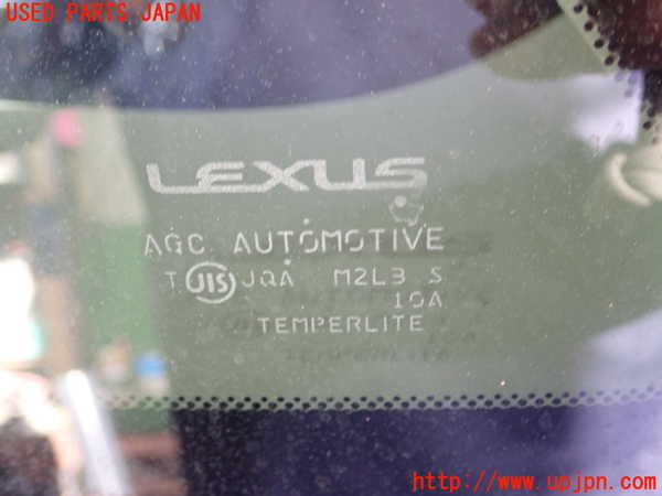 1UPJ-9234331382]レクサス・CT200h(ZWA10)左クォーターガラス 中古_2