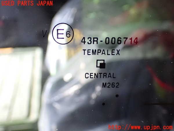 1UPJ-9234341380]セレナ e-POWER(HFC27)右クォーターガラス 中古 CENTRAL M262 43R-006714_2