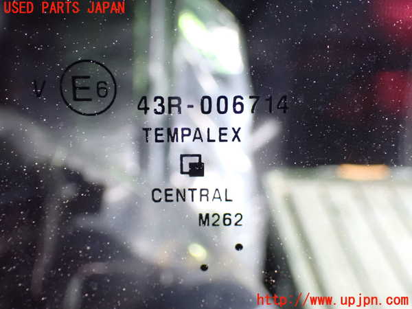 1UPJ-9234341382]セレナ e-POWER(HFC27)左クォーターガラス 中古 CENTRAL M262 43R-006714_2
