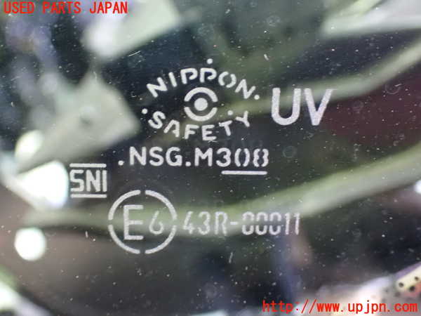 1UPJ-9234341202]セレナ e-POWER(HFC27)左フロント三角窓ガラス 中古 NSG M3O8 43R-00011_2