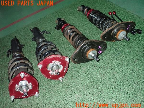 3UPJ=9234360440]BMW ミニ(MINI)ジョンクーパーワークス(MFJCW R56)BLITZ ブリッツ DAMPER ZZ-R 車高調 全長調整式 1台分 中古_3