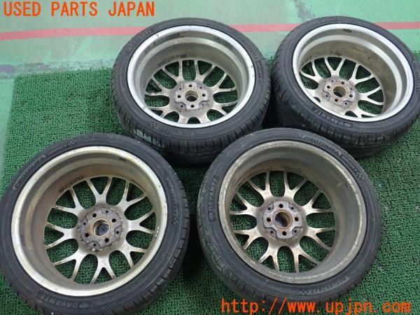 3UPJ=9234360905]BMW ミニ(MINI)ジョンクーパーワークス(MFJCW R56)BBS RG793 タイヤホイール 17×7J +45 PCD100 4穴 4本 ジャンク_2