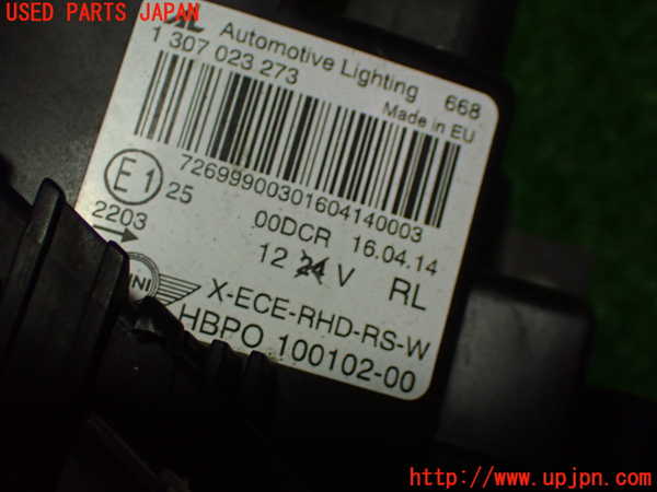 1UPJ-9234361130]BMW ミニ(MINI)ジョンクーパーワークス(JCW) R56(MFJCW)右ヘッドライト HID 中古_3