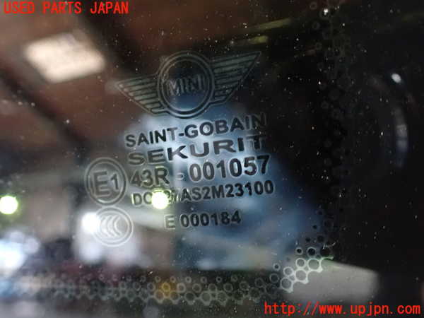 1UPJ-9234361380]BMW ミニ(MINI)ジョンクーパーワークス(JCW) R56(MFJCW)右クォーターガラス 中古_3