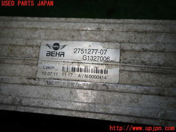 1UPJ-9234362451]BMW ミニ(MINI)ジョンクーパーワークス(JCW) R56(MFJCW)インタークーラー1 中古_2