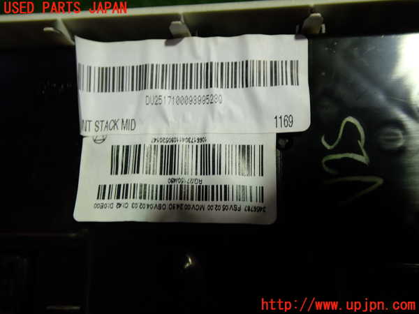 1UPJ-9234366066]BMW ミニ(MINI)ジョンクーパーワークス(JCW) R56(MFJCW)エアコンスイッチ1 中古_2