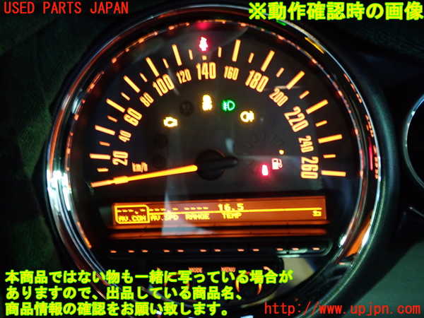 1UPJ-9234366170]BMW ミニ(MINI)ジョンクーパーワークス(JCW) R56(MFJCW)スピードメーター 中古_4