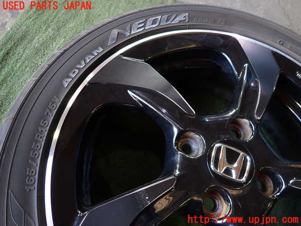 1UPJ-9234379029]S660(JW5)タイヤ　ホイール　1本④ 165/55R15 中古_2