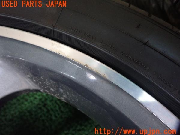 3UPJ=9234380907]ジャガー XF スポーツブレイク(JBS2NC X260)純正OP GX6M-1007-BB(CB) タイヤホイール 19×8J +45 PCD108 5穴 4本 中古_3