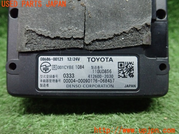 3UPJ=9234400503]アウディ TT ロードスター 1.8T(8NAUQ)トヨタ純正 08686-00121 ETC車載器 中古_5