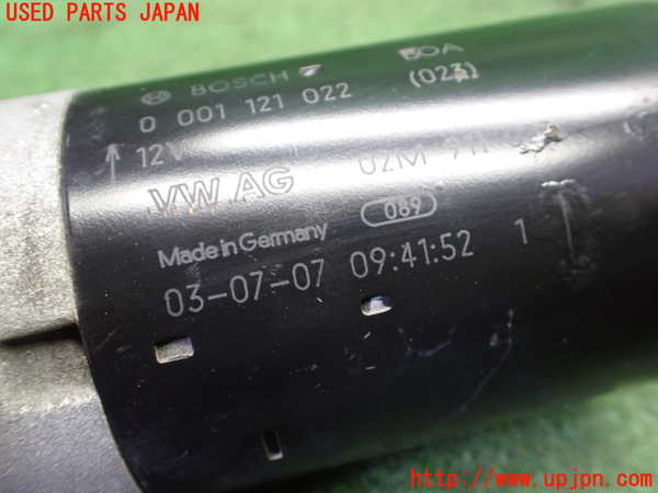 1UPJ-9234406010]アウディ・TT ロードスター(8NAUQ)セルモーター 中古_5