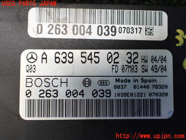 1UPJ-9234416146]ベンツ V350 W639(639811C)コンピューター1 中古_2