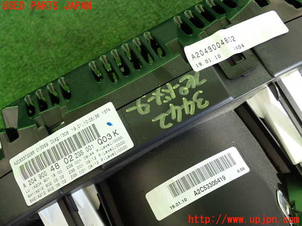 2UPJ-9234426170]ベンツ C200(204048)(204)スピードメーター 中古_3