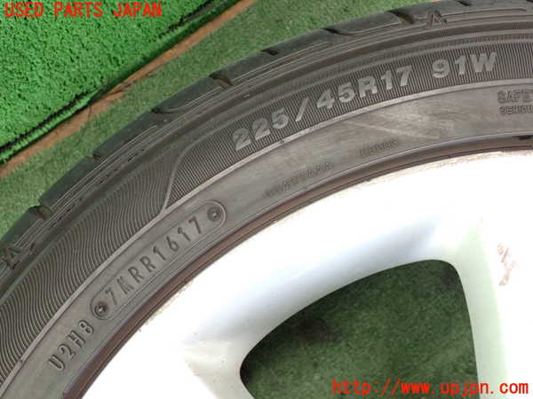 2UPJ-9234429036]ベンツ C200(204048)(204)タイヤ　ホイール　1本① 225/45R17 中古_2