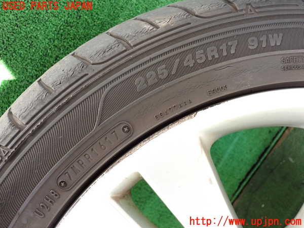 2UPJ-9234429039]ベンツ C200(204048)(204)タイヤ　ホイール　1本④ 225/45R17 中古_2