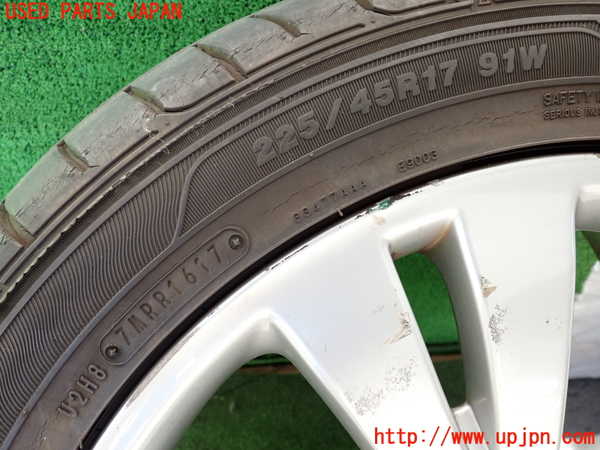 2UPJ-9234429037]ベンツ C200(204048)(204)タイヤ　ホイール　1本② 225/45R17 中古_2