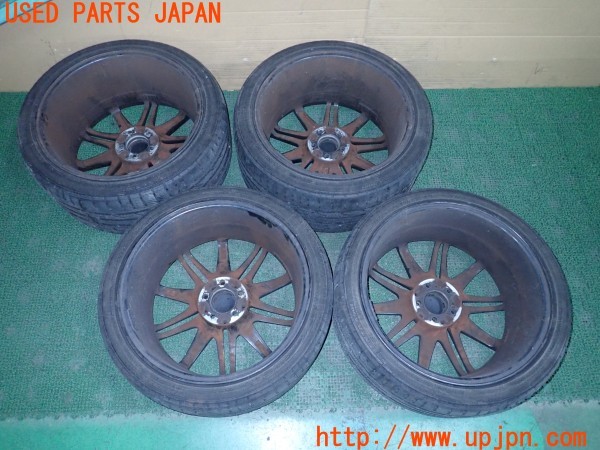3UPJ=9234430920]ベンツ CLS350(219356C C219)Carlsson カールソン CR1/10 ホイール 19×8.5J +45 9.5J +51? PCD112 5穴 4本 中古_5