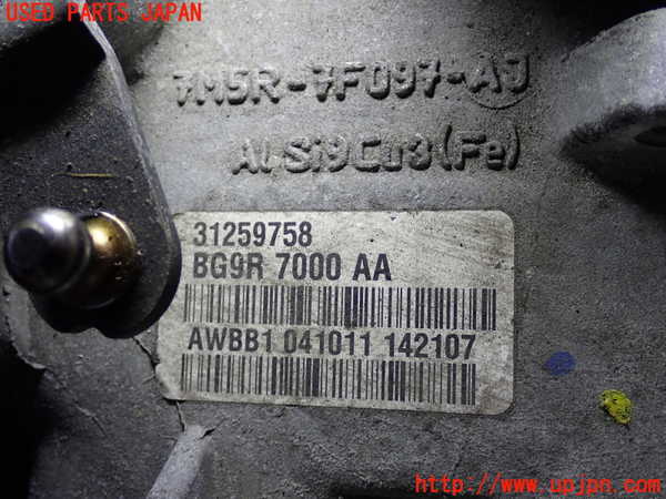 2UPJ-9234443010]ボルボ・S60(FB4164T)ミッション AT B4164T 中古_5