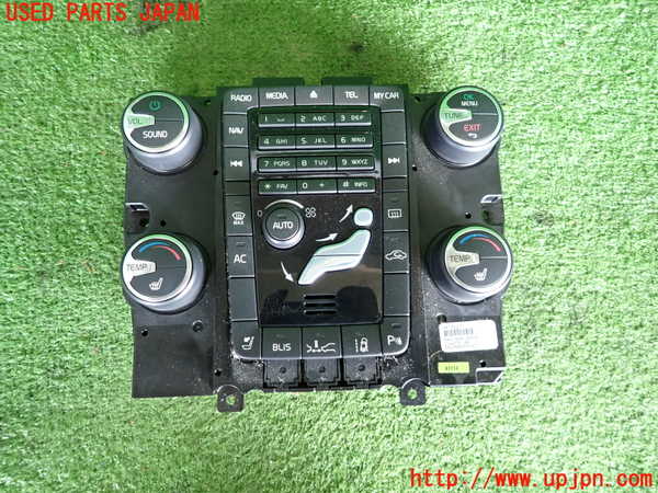 2UPJ-9234446066]ボルボ・S60(FB4164T)エアコンスイッチ1 中古_1