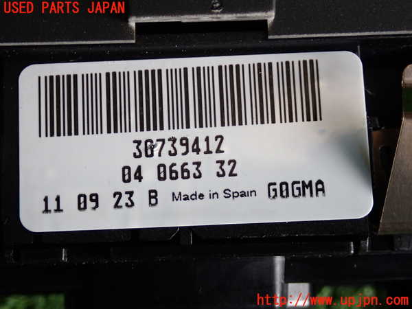 2UPJ-9234446285]ボルボ・S60(FB4164T)ライトスイッチ 中古_3