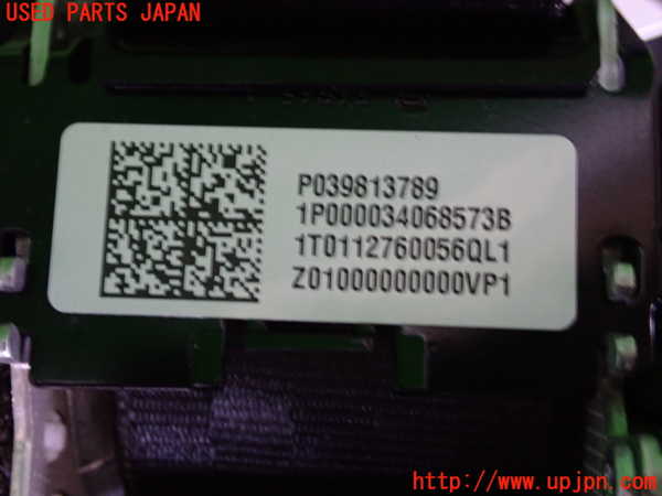 2UPJ-9234447185]ボルボ・S60(FB4164T)左2列目シートベルト 中古_4