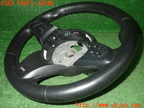 3UPJ=9234450617]BMW Z4 Mスポーツ(LL20 E89)純正 ステアリング 中古_3