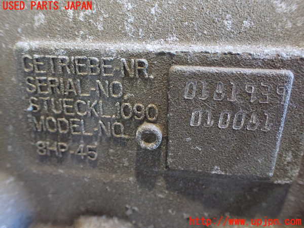 2UPJ-9234453010]BMW Z4 E89(LL20)ミッション AT N20B20A 中古_2