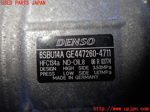 2UPJ-9234456025]BMW Z4 E89(LL20)エアコンコンプレッサー 中古_4