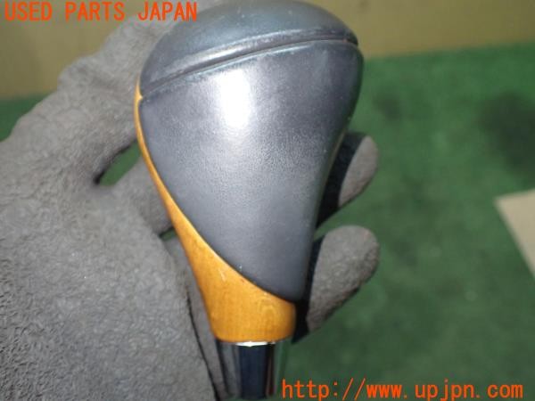 3UPJ=9234460614]レクサス IS250 バージョンL(GSE20)中期 純正 シフトノブ 木目 ウッド 中古_3