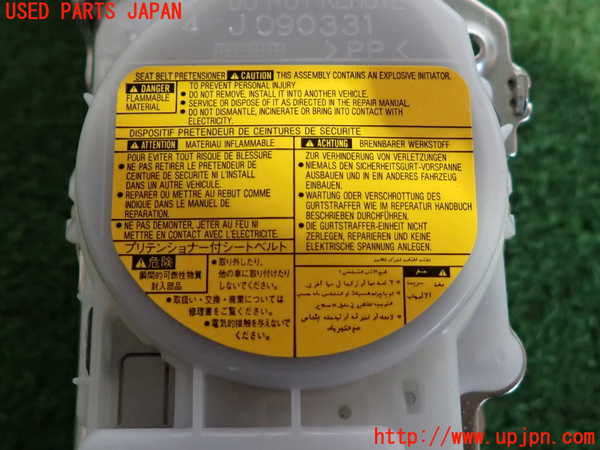 2UPJ-9234467075]レクサス・IS250(GSE20)助手席シートベルト 中古_2