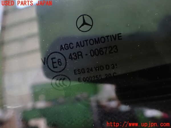 2UPJ-9234471382]ベンツ B180(246242)(246)左クォーターガラス 中古(43R-006723)_2