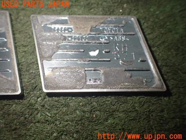 3UPJ=9234480008]マークX 250S GRスポーツ(GRX130)後期 純正 75441-22260 75441-22260 エンブレム 右フェンダー トランク 中古_3