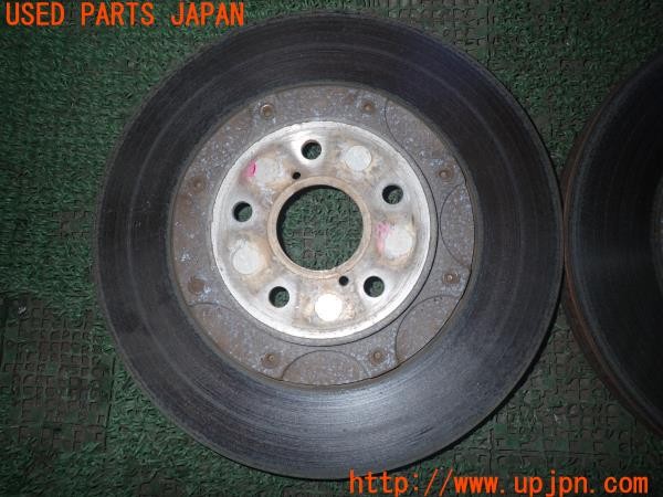 3UPJ=9234480305]マークX 250S GRスポーツ(GRX130)後期 レクサス純正 フロントディスクローター 直径356mm 中古_3
