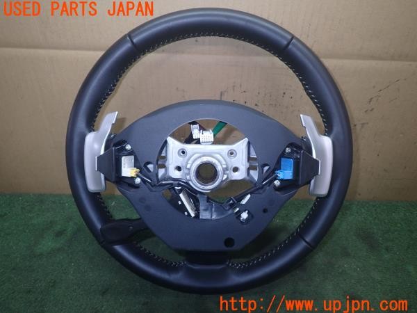 3UPJ=9234480617]マークX 250S GRスポーツ(GRX130)後期 純正 ステアリング スイッチ付き 中古_2