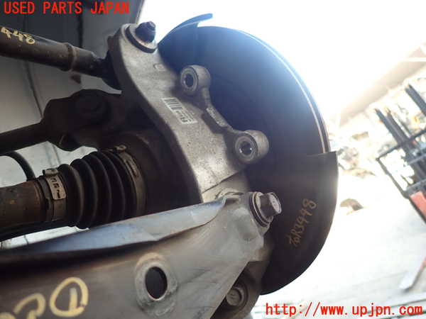 2UPJ-9234484300]マークX(GRX130)右リアナックルハブ 中古_2