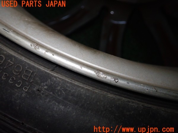 3UPJ=9234490961]ベンツ C180 クーペ(205340C C205)Weds ウェッズ KRANZE VERAE ホイール 20×8.0J +37 PCD112 5穴 1本 中古_4