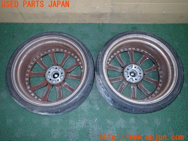 3UPJ=9234490962]ベンツ C180 クーペ(205340C C205)Weds ウェッズ KRANZE VERAE ホイール 20×9.0J +37 PCD112 5穴 2本 中古_4